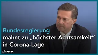 BPK: Pressekonferenz der Bundesregierung mit Steffen Seibert