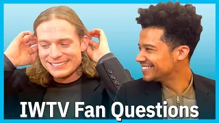 You asked, INTERVIEW WITH THE VAMPIRE stars Sam Reid, Jacob Anderson, & more answered!  | TV Insider