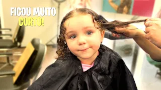 Levei a DIVA NO SALÃO CORTAR O CABELO