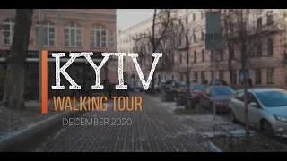 4K | Walking Tour Kyiv (December 2020) Winter Ukraine