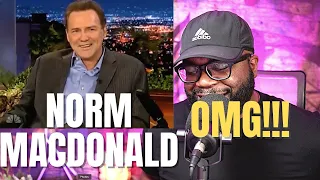 First Time Hearing Norm Macdonald The Moth Joke (Reaction!!)