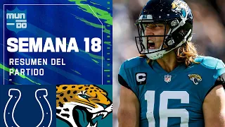 Indianapolis Colts vs Jacksonville Jaguars | Semana 18 NFL Game Highlights