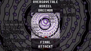 ASRIEL DREEMUR'S CRAZY FINAL ATTACK #undertale #undertaleau #undertalefangame #shorts