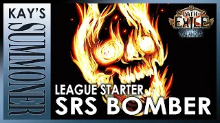 PoE 3.19 - SRS Bomber / Popcorn SRS League Starter - Minion Instability - Summon Raging Spirit