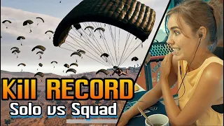 SOLO vs SQUAD RECORD | PUBG