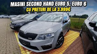 Masini Second Hand Euro 5 si Euro 6 cu 4000 euro dar si cu 35.000 euro !!