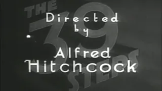 The 39 Steps (Alfred Hitchcock, 1935) film analysis of opening scene