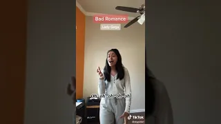 Lady Gaga - Bad Romance (Tiktok Cover Sri) (lirik & terjemahan)