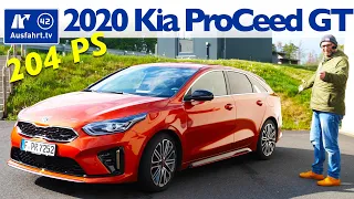 2020 Kia ProCeed GT 1.6 T-GDI 7-DCT  - Kaufberatung, Test deutsch, Review, Fahrbericht Ausfahrt.tv