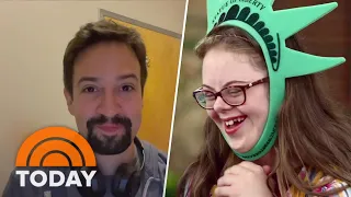 See Lin-Manuel Miranda Surprise A Fan on TODAY!