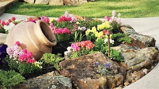 🌺Интересные идеи для создания красивого сада / Interesting examples of beautiful gardens / A - Video