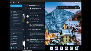 Microsoft Surface Duo can improve your twitter experience using TweetDeck