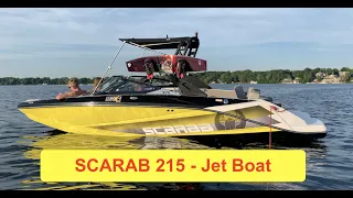 Introduction to our Scarab 215 JET BOAT