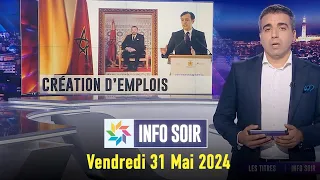 Info soir  : Vendredi 31 Mai 2024