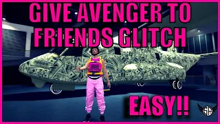 GIVE MODDED AVENGER 2 FRIENDS GLITCH | GTA5ONLINE | PATCH 1.66