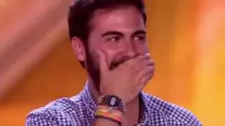 This Italian Guy Makes Cheryl CRY Singing Whitney Huston's Song -  X Factor