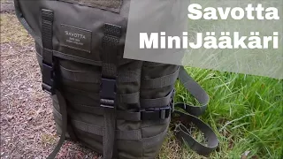 Savotta Jäger S / MiniJääkäri als Bushcraft Rucksack