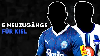 Holstein Kiel: 5 Transfers um in der Bundesliga den Abstieg zu verhindern!