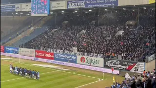 FC HANSA ROSTOCK-St. Pauli 1:0 die Schei**e kommt vom Millerntor *sing