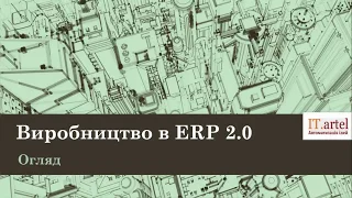 Виробництво (огляд) в BAS ERP (ERP 2.0)