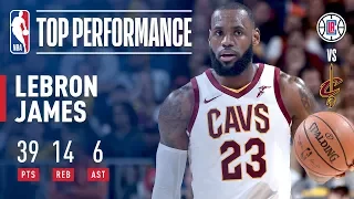 LeBron James Scores 39 in Overtime Win vs. Clippers | November 17, 2017