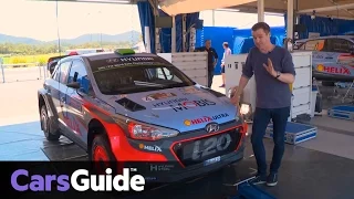 2016 Hyundai i20 WRC | anatomy of a rally car video