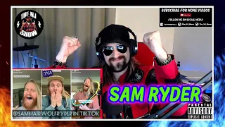 Sam Ryder with AMAZING Voice in TikTok COMPILATION | samhairwolfryder | Official Video | Reaction!!!