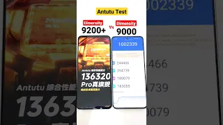 Dimensity 9200+ vs 9000 Antutu Test 🔥🔥🔥