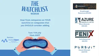 The Watchlist Webinar 001