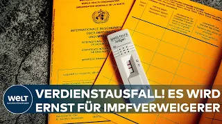 CORONA: Verdienstausfall bei Covid19-Quarantäne! Jetzt wird es ernst für die Impfverweigerer