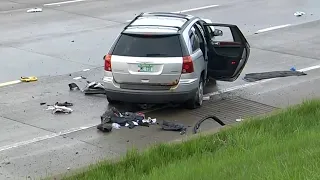 Wrong-way driver causes deadly head-on collision on I-75 in Detroit