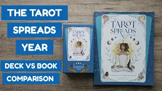 THE TAROT SPREADS YEAR DECK ✨️NEW RELEASE✨️ Comparing the deck to the book