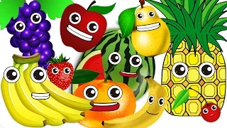 Ten In The Bed Fruits ver.| Learn Fruits | Children Nursery Rhyme | Kids Songs | Baby Puff Puff