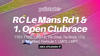 RC Le Mans Rd1 & 1. Open Clubrace // Sunday – Qualification 1-2 & Finals // AMCA Apeldoorn 🇳🇱