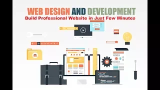 How to Build a Professional Website in Just Few Minutes.