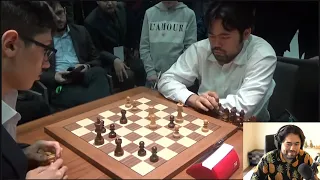 Hikaru vs Firouzja, OTB 2019 Redux and React