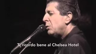 Leonard Cohen - Chelsea Hotel #2 @Chelsea Hotel (sub ITA)