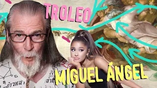 DEL TROLEO DE MIGUEL ANGEL EN LA CREACION  ADAN A ARIANA GRANDE. + GANDALF +  CAPILLA SIXTINA