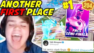 Mongraal Tries To Break FNCS Points Record in Semi-Finals & Get #1 Place