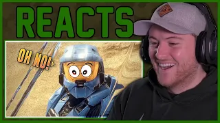 Try Not To Laugh HALO EDITION! (Royal Marine Reacts)