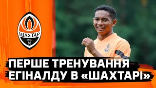 Eguinaldo is at work! The first training session of Brazilian player at Shakhtar