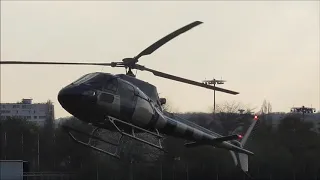 Spectacular take off helicopter