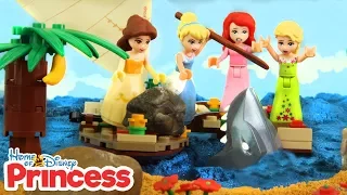 ♥ LEGO Disney Princess OCEAN ADVENTURES Stop Motion Animation Cartoons for Kids