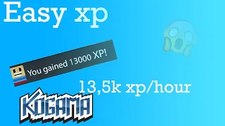 (read description) EASY FARM XP IN KOGAMA WITHOUT HACKS