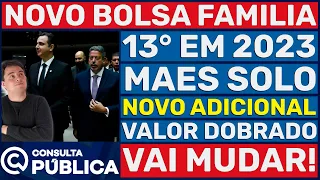 [BOLSA FAMÍLIA] Novo adicional de R$ 50, décimo terceiro e dobro para mães solo