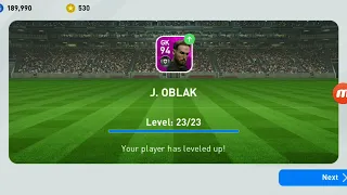 Featured Player Oblak Max Level PES 2020 Mobile