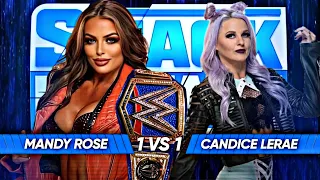 CANDICE LERAE VS MANDY ROSE| WWE 2K22| TwistedBliss