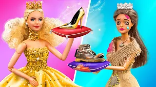 Muñeca Rica vs Muñeca Pobre / 11 Ideas para Princesas Barbie