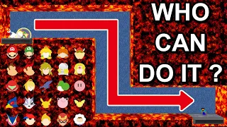 Who Can Make It? Fall Right Lava Tunnel  - Super Smash Bros. Ultimate