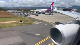 Hawaiian Airlines A330-200 - Honolulu to Seattle